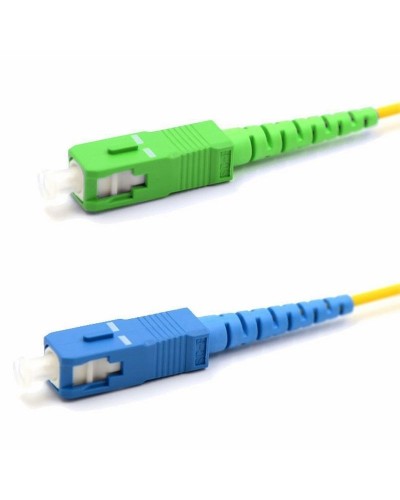 Патч-корд оптический переходной (SM), 9/125 (OS2), SC/APC-SC/UPC, (Simplex), LSZH, 15м REXANT (50-2063): Патч-корд оптический в Благовещенске