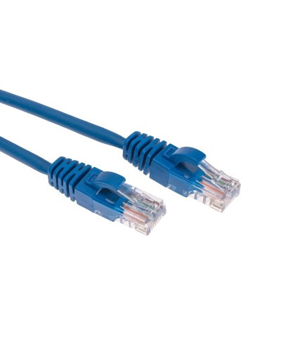 Патч-корд U/UTP, CAT 5e, RJ45-RJ45, 26AWG, LSZH, синий, 3м  REXANT (02-0104-3). Патч-корд UTP. Rexant в Благовещенске