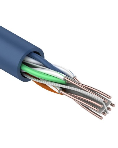U/UTP 4PR 23AWG CAT6 305м REXANT (01-0047). Кабель «витая пара» (LAN) для структурированных систем связи. Rexant в Благовещенске