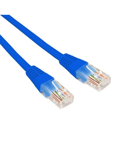 Патч-корд U/UTP CAT 6, RJ45-RJ45, 26AWG, LSZH, синий, 5м REXANT (02-0294-5). Патч-корд UTP. Rexant в Благовещенске