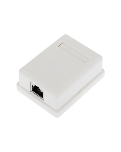 Розетка компьютерная внешняя, 1-порт FTP RJ-45 (8P8C), CAT 6 REXANT (03-0142). Розетка RJ-45. Rexant в Благовещенске