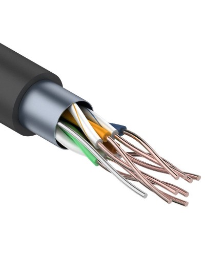 F/UTP 4PR 24AWG CAT5e 305м OUTDOOR REXANT (01-0146). Кабель «витая пара» (LAN) для структурированных систем связи. Rexant в Благовещенске