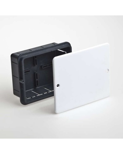 Коробка TYCO СП 130х106х50мм IP30 (10162). Коробка распределительная. RuVinil в Благовещенске
