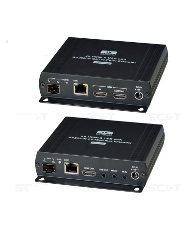 HKM01-4K. Удлинитель KVM. SC&T в Благовещенске