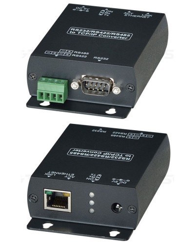 RS007. Преобразователь интерфейса RS485/RS422/RS232 в Ethernet. SC&T в Благовещенске