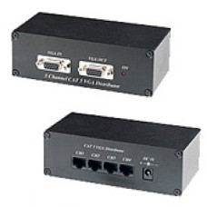 VD105. Распределитель 1 VGA вход на 5 выходов. SC&T