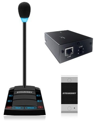 SX-510/1. Устройство переговорное клиент-кассир, дуплексное, с записью переговоров. STELBERRY в Благовещенске
