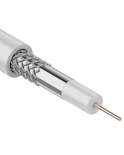 RG-6, CCS 1,00(15%) Al 32х0,12 In PVC. Кабель коаксиальный омедненный. SUPRLAN в Благовещенске