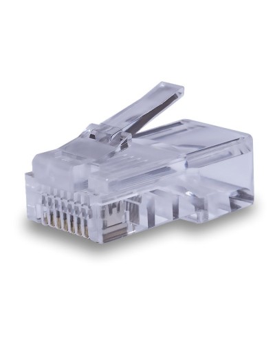 Коннекторы 8P8C UTP Cat.5e 50U (RJ-45) (100шт) (10-0207). Разъем RJ-45. SUPRLAN в Благовещенске