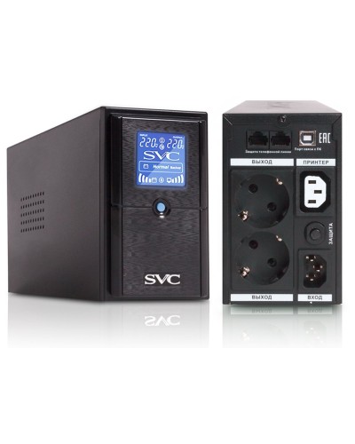 SVC V-650-L-LCD. Источник бесперебойного питания. SVC в Благовещенске