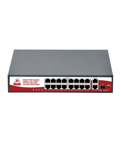 SR-PS1621GBL. Коммутатор с питанием по PoE. SarmatT в Благовещенске