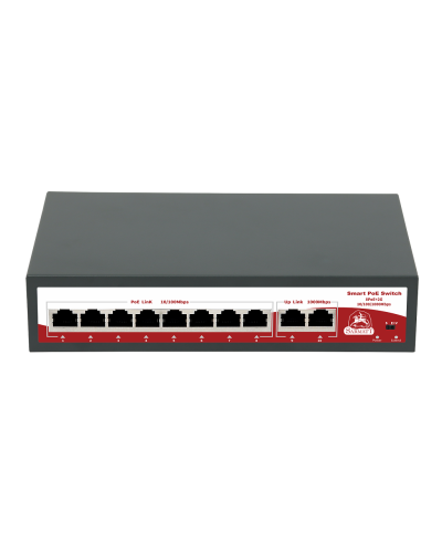 SR-PS0820GBL. Коммутатор с питанием по PoE. SarmatT в Благовещенске