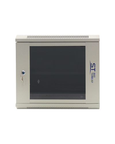 ST-NC9U600 (серый) С ПОЛКОЙ. Шкаф телекоммуникационный 19 настенный 9U. Space Technology в Благовещенске