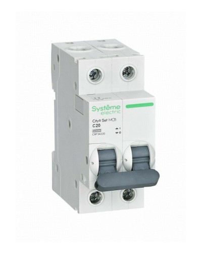 City9 Set 2P 20А 4.5kA С (C9F34220). Автоматический выключатель. Systeme Electric в Благовещенске