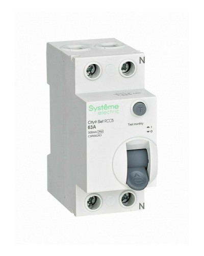 City9 Set 63А 2P 300мА AC 230В (C9R66263). Выключатель дифференциального тока. Systeme Electric в Благовещенске