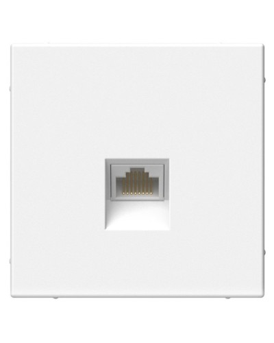 ArtGallery розетка RJ45, кат. 6Е, скрытой установки, механизм, белый (GAL000186). Розетка компьютерная. Systeme Electric в Благовещенске
