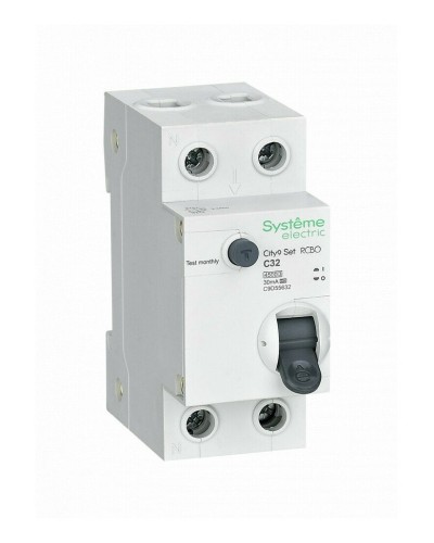 City9 Set 1P+N С 32А 4.5kA 30мА A 230В (C9D55632). Автоматический выключатель дифференциального тока. Systeme Electric в Благовещенске