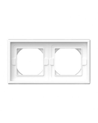 ArtGallery Aqua рамка 2-местная, IP44, белый (GAL440102). Рамка. Systeme Electric в Благовещенске