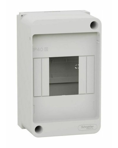 City9 Box XS 4 модуля без дверцы, белый (EZ9EAA104). Щиток модульный. Systeme Electric в Благовещенске