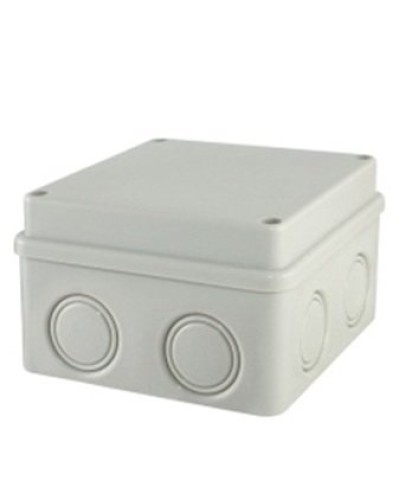 Коробка ОП 110х110х70мм, крышка на винтах, IP55, 8вх., без гермовводов (SQ1401-0824). Распаячная коробка. TDM ЕLECTRIC в Благовещенске