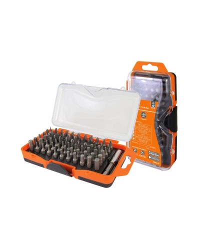 Набор бит №4, 66 бит: SL, PH, PZ, HEX, TORX, SQ,  удлинитель, сталь CR-V «Алмаз» TDM (SQ1019-0104): Набор бит в Благовещенске