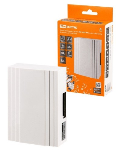 ЗПС-10/2-ЭМ, эл.мех - Ding-Dong, без кнопки, AC 230V (SQ1901-0046). Звонок проводной. TDM ЕLECTRIC в Благовещенске