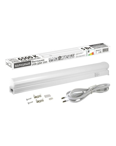 ДПО 2001 5 Вт, 6500К, IP40 (SQ0329-0112). Светильник LED. TDM ЕLECTRIC в Благовещенске