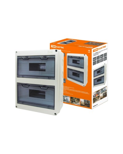 ЩРН-П-24 модулей навесной пластик IP65 (SQ0908-0006). Бокс. TDM ЕLECTRIC в Благовещенске