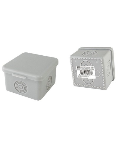 Коробка ОП 65х65х50мм, крышка, IP54, 4вх., без гермовводов (SQ1401-0821). Распаячная коробка. TDM ЕLECTRIC в Благовещенске