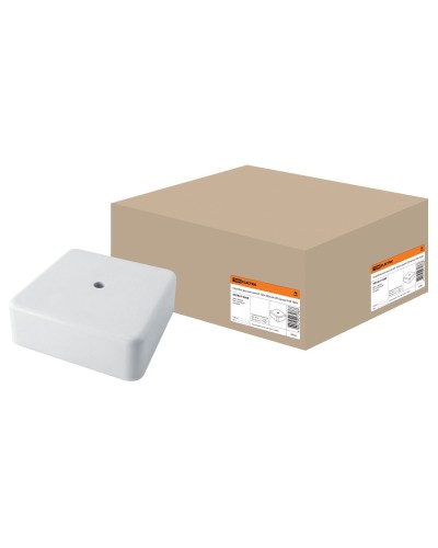 Коробка КР 100х100х44 ОП белая, IP40 (SQ1401-0209). Распаячная коробка. TDM ЕLECTRIC в Благовещенске