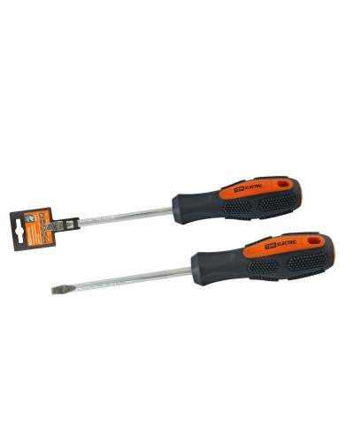 Отвертка шлицевая двухкомпонентная CR-V, тип SL8.0x175 "Алмаз" TDM (SQ1006-1012): Отвертка шлицевая двухкомпонентная в Благовещенске