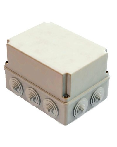 Коробка ОП 190х140х120мм, крышка, IP55, 10 гермовводов (SQ1401-1246). Распаячная коробка. TDM ЕLECTRIC в Благовещенске