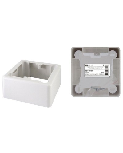 Коробка установочная ОП 85х85х42мм, 1-местная, подъемная, белая, IP20 TDM (SQ1401-0232). Коробка установочная ОП. TDM ЕLECTRIC в Благовещенске