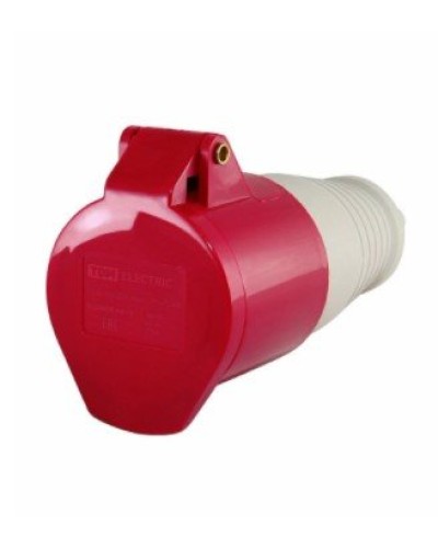 Розетка 224 переносная 3Р+РЕ 32А 380В IP44 (SQ0603-0013). Розетка. TDM ЕLECTRIC в Благовещенске