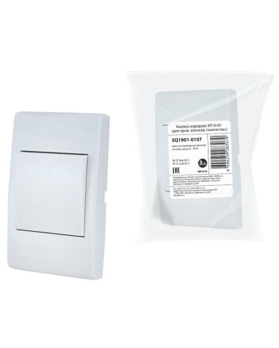 КП-Н-01 (SQ1901-0107). Кнопка для проводных звонков. TDM ЕLECTRIC в Благовещенске