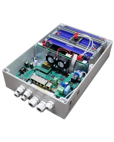 Tfortis PSW-1G4F UPS. Коммутатор с питанием по PoE. TFortis в Благовещенске