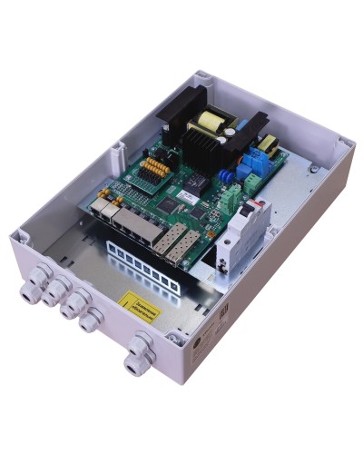 Tfortis PSW-2G6F+. Коммутатор для подключения 6 камер. TFortis в Благовещенске