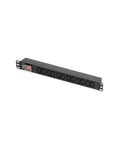 TLK-RSA12-MTF-01-BK. Блок розеток 19. TLK в Благовещенске