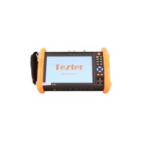 TIP-H-M-7. Многофункциональный тестовый видеомонитор для аналогового и IP видеонаблюдения. Tezter