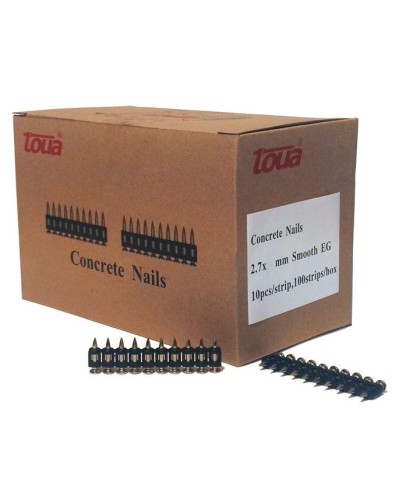 Гвоздь 2.7x22 smooth EG (1000 шт./уп.) (2722smoothEG). Гвозди универсальные. Toua в Благовещенске