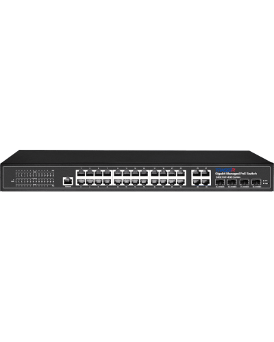 TR-NS24284C-400-24PoE. Коммутатор с PoE. Trassir в Благовещенске