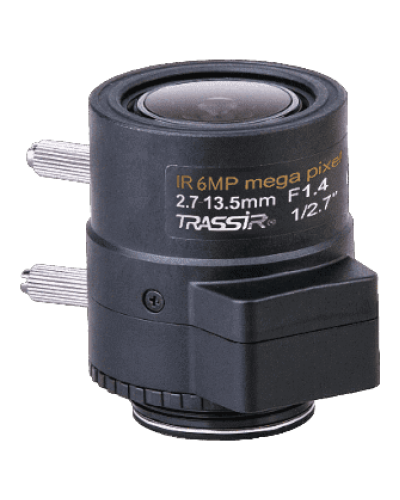 TR-L6M2.7D2.7-13.5IR. Объектив мегапиксельный с автоматической диафрагмой (АРД). Trassir в Благовещенске
