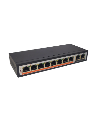 TI-208P. Коммутатор с питанием по PoE. True-IP в Благовещенске