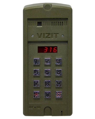 БВД-316R. Вызывная панель аудиодомофона. VIZIT в Благовещенске