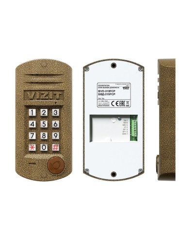 БВД-315FCP. Блок вызова домофона. VIZIT в Благовещенске