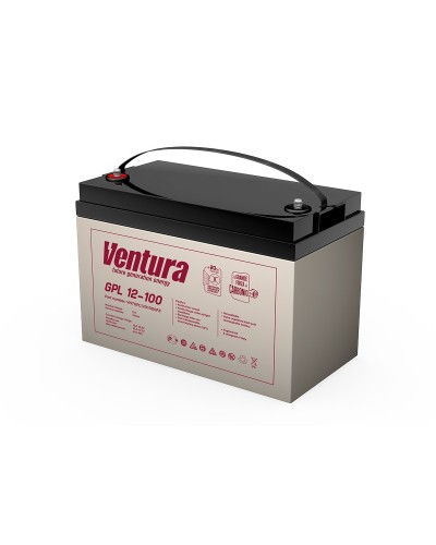 Ventura GPL 12-100. Аккумулятор герметичный свинцово-кислотный. Ventura в Благовещенске