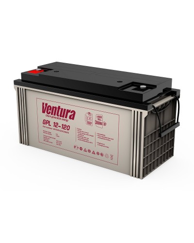 Ventura GPL 12-120. Аккумулятор герметичный свинцово-кислотный. Ventura в Благовещенске