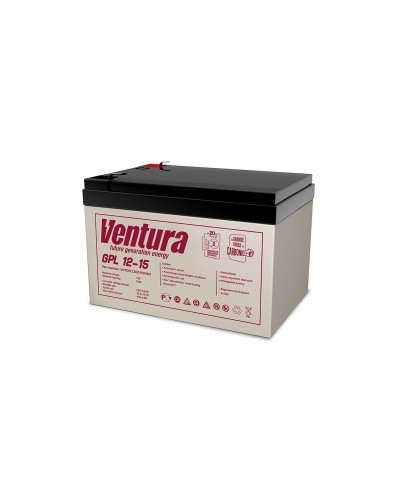 Ventura GPL 12-15. Аккумулятор герметичный свинцово-кислотный. Ventura в Благовещенске