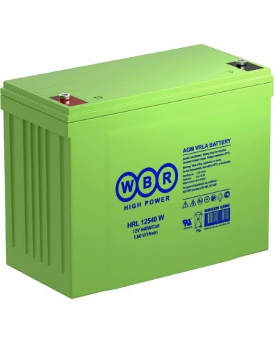 WBR HRL12540W. Аккумулятор герметичный свинцово-кислотный. WBR в Благовещенске