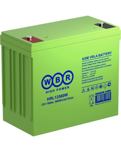 WBR HRL12560W. Аккумулятор герметичный свинцово-кислотный. WBR в Благовещенске